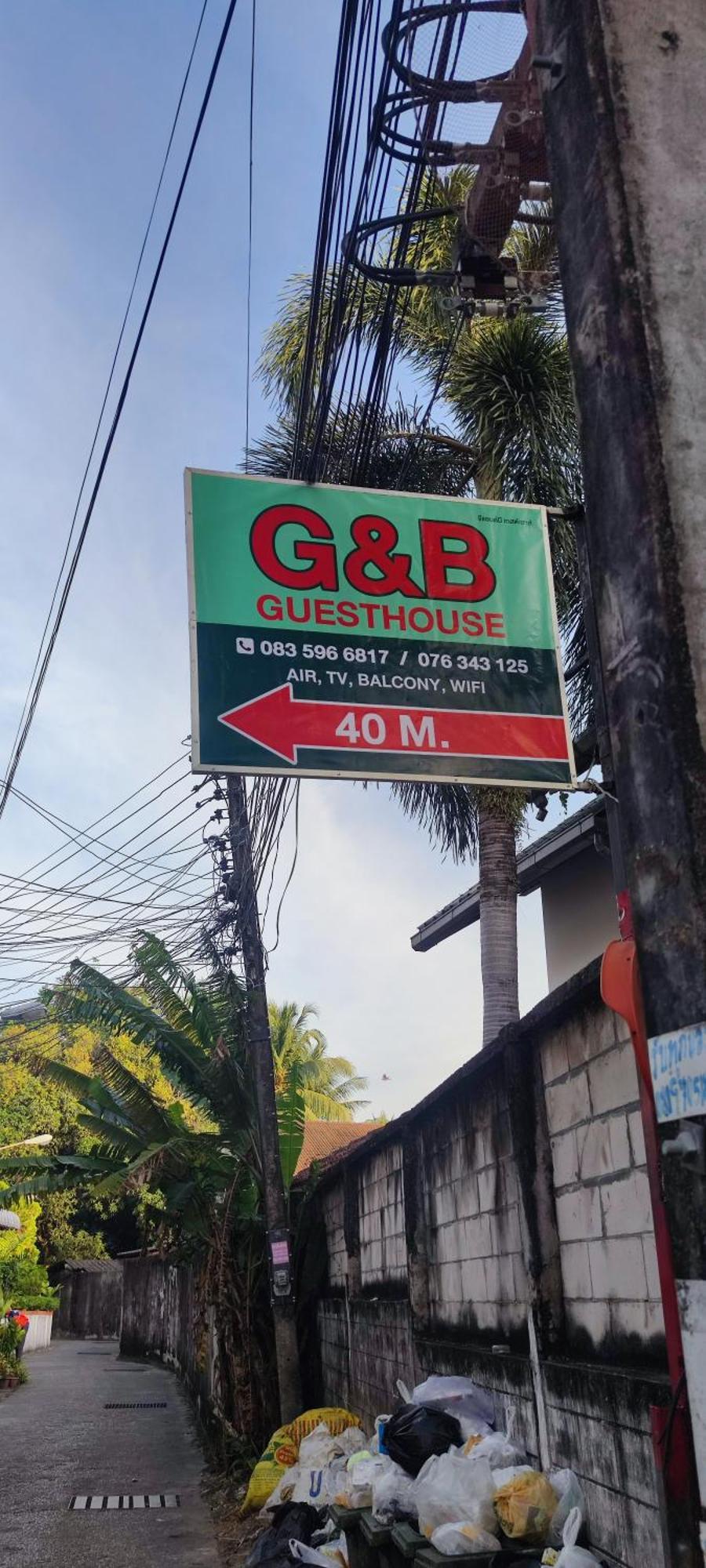 G&B Guesthouse Patong Ngoại thất bức ảnh